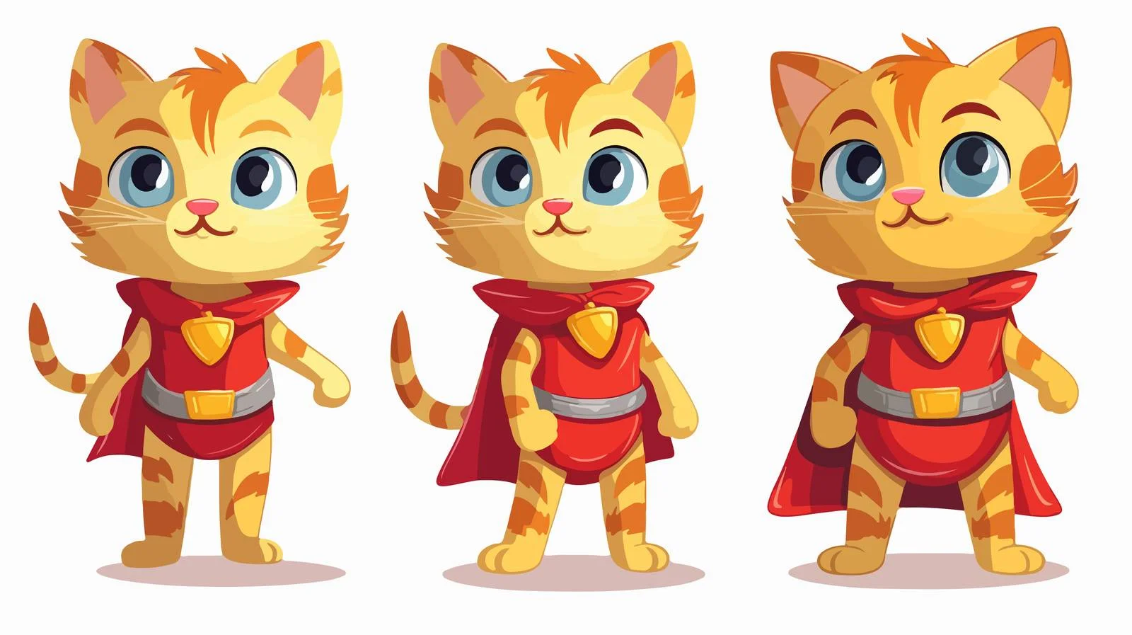 Cartoon Cat Costume Illustration — free download from Dotvec