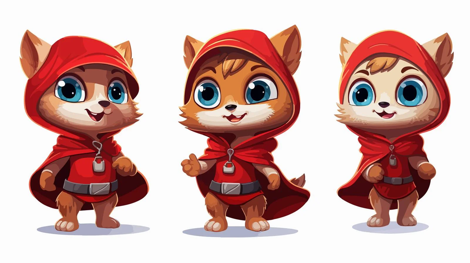 Playful Cartoon Cat Costume Illustration — free download from Dotvec