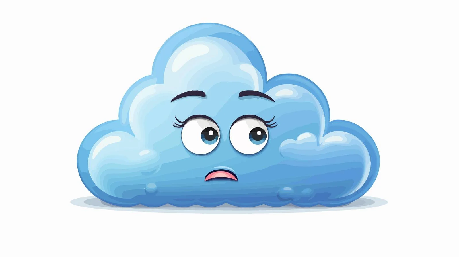 Cartoon Cloud Thought Symbol — free download from Dotvec