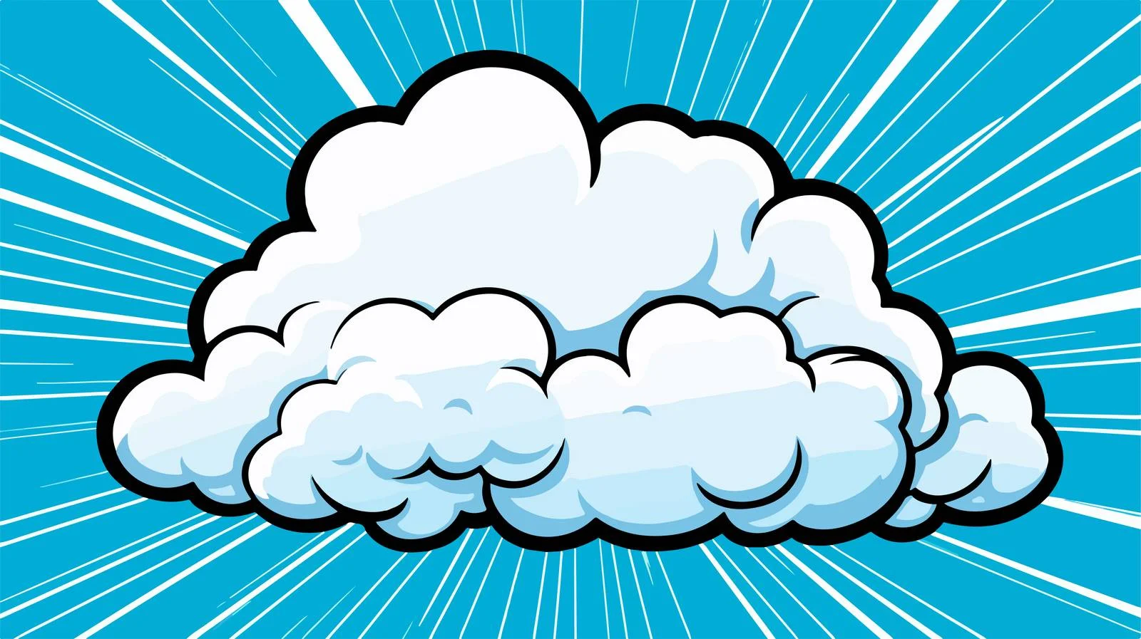 Animated Thought Bubble in Comic Style — free download from Dotvec