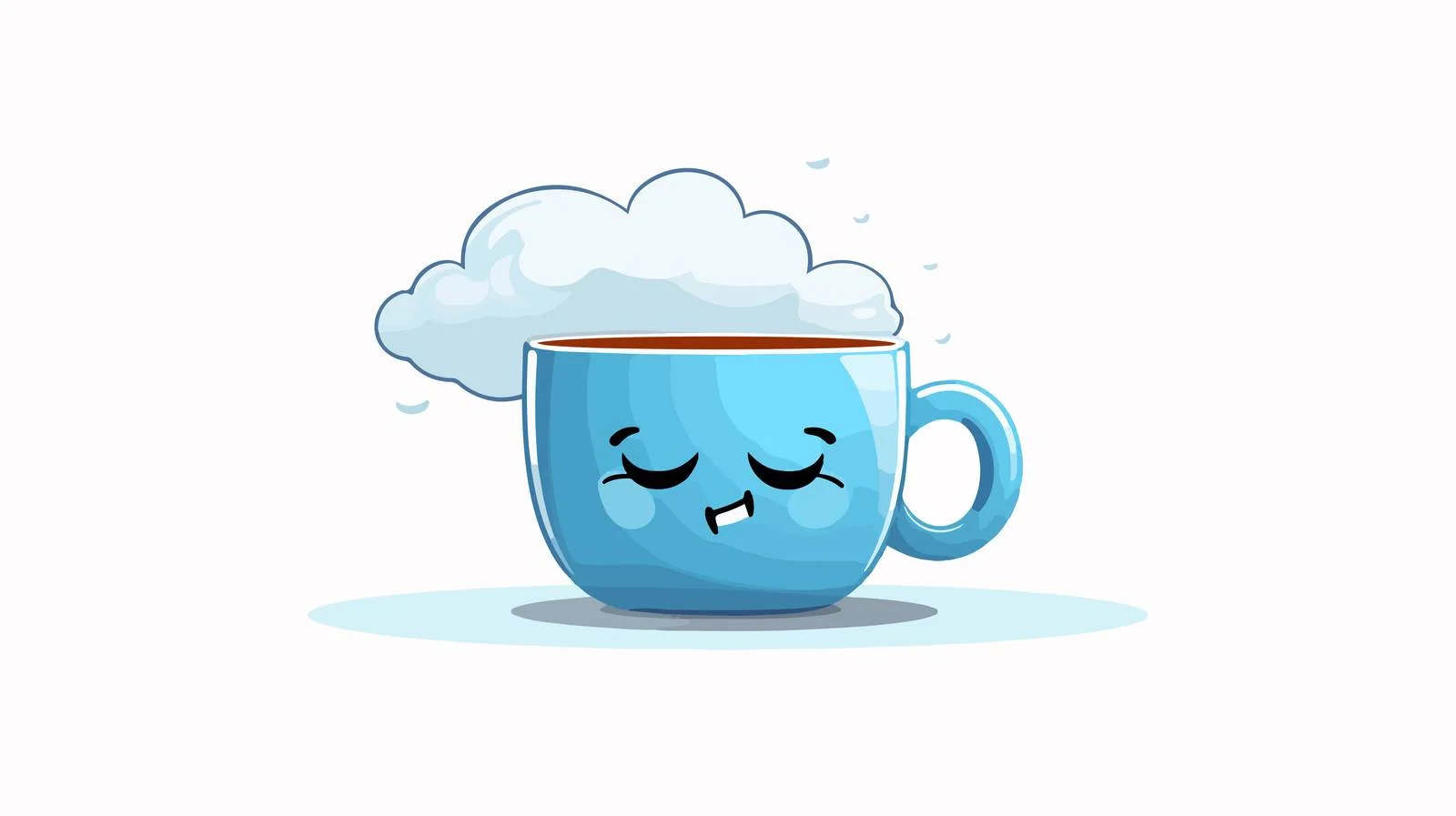 Animated Coffee Cup Message — free download from Dotvec