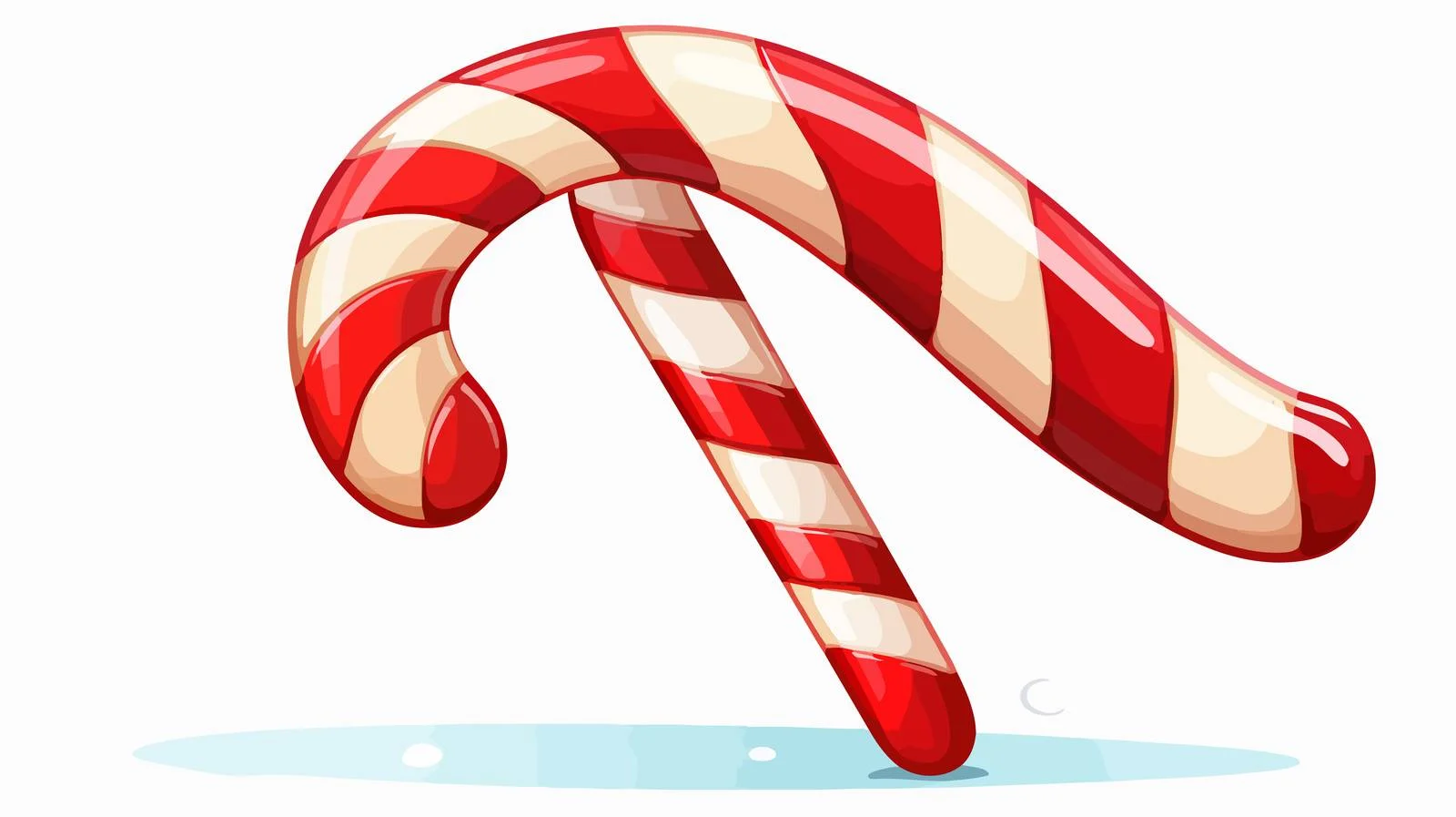 Festive Dancing Candy Cane Illustration — free download from Dotvec