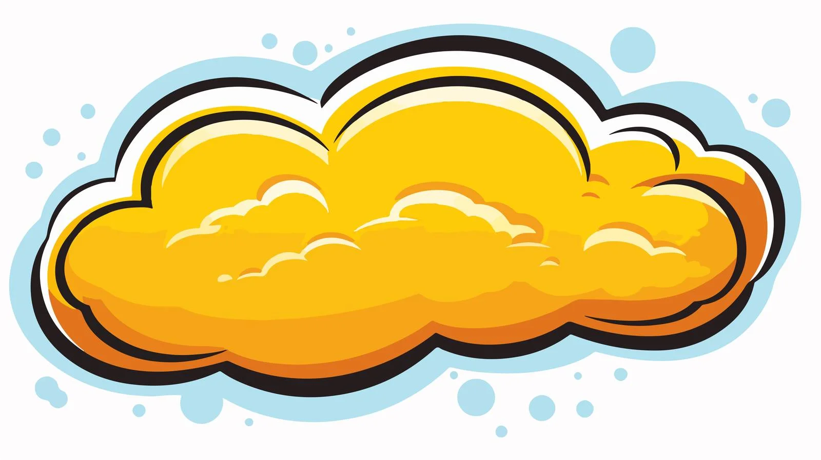 Whimsical Speech Bubble Illustration — free download from Dotvec