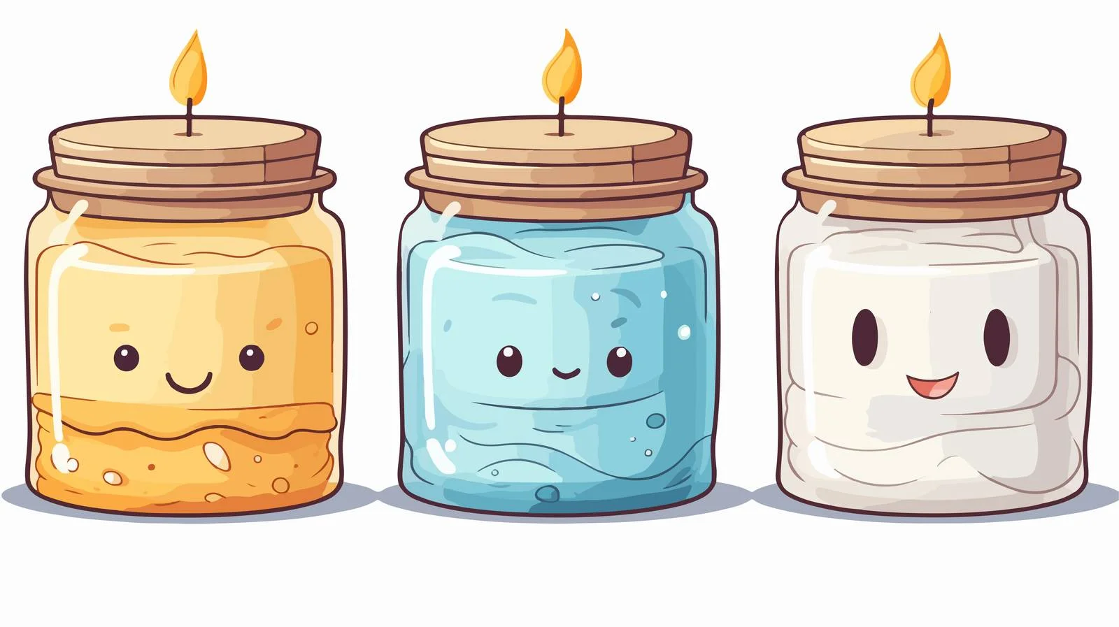 Illustration of Candle in Jar — free download from Dotvec