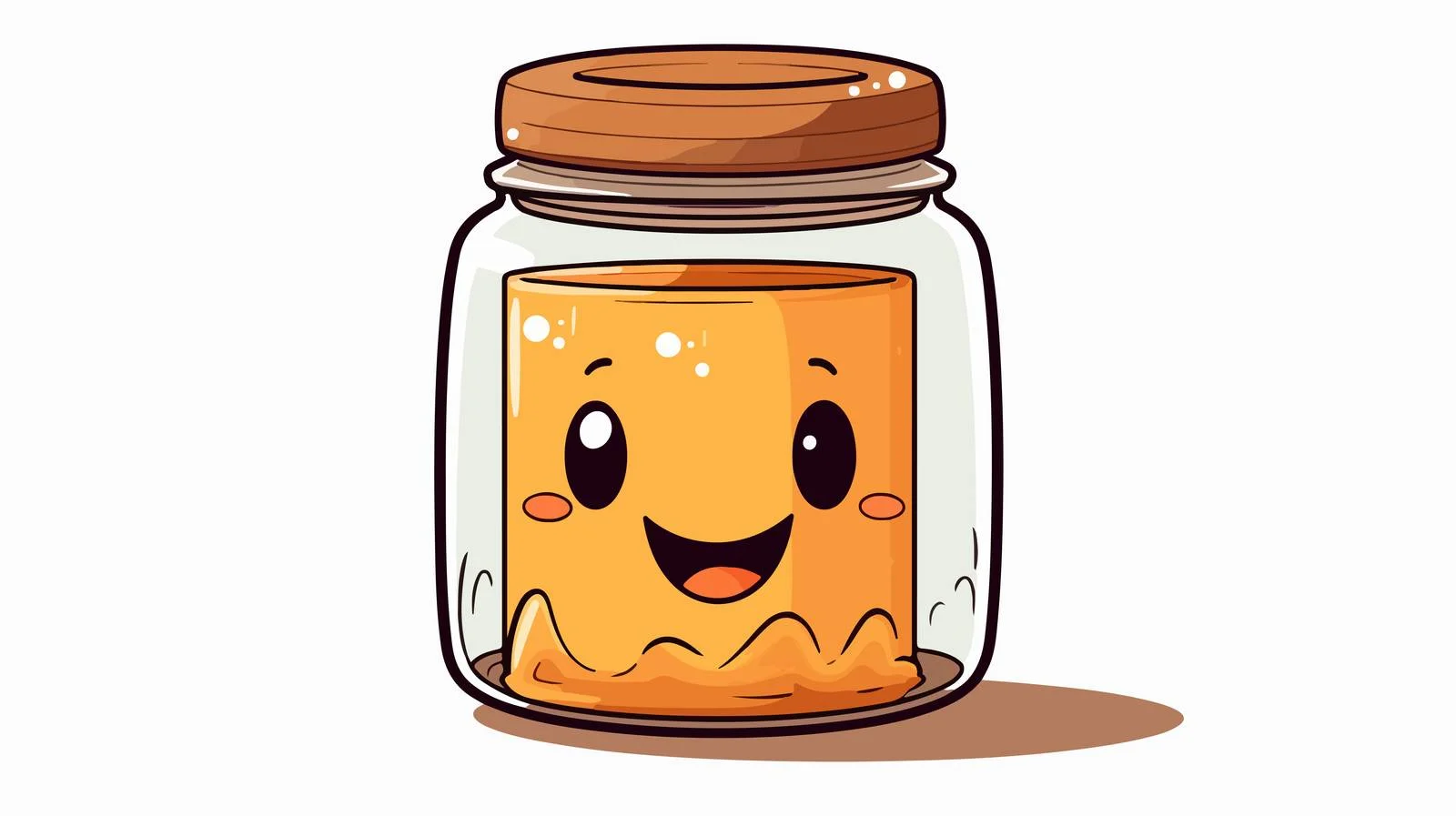 Candle Jar Cartoon Doodle Vector Illustration — free download from Dotvec