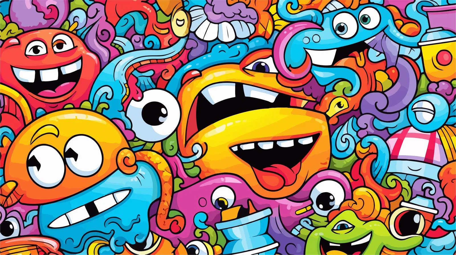 Cartoon Doodle Coloring Crayon Vector — free download from Dotvec