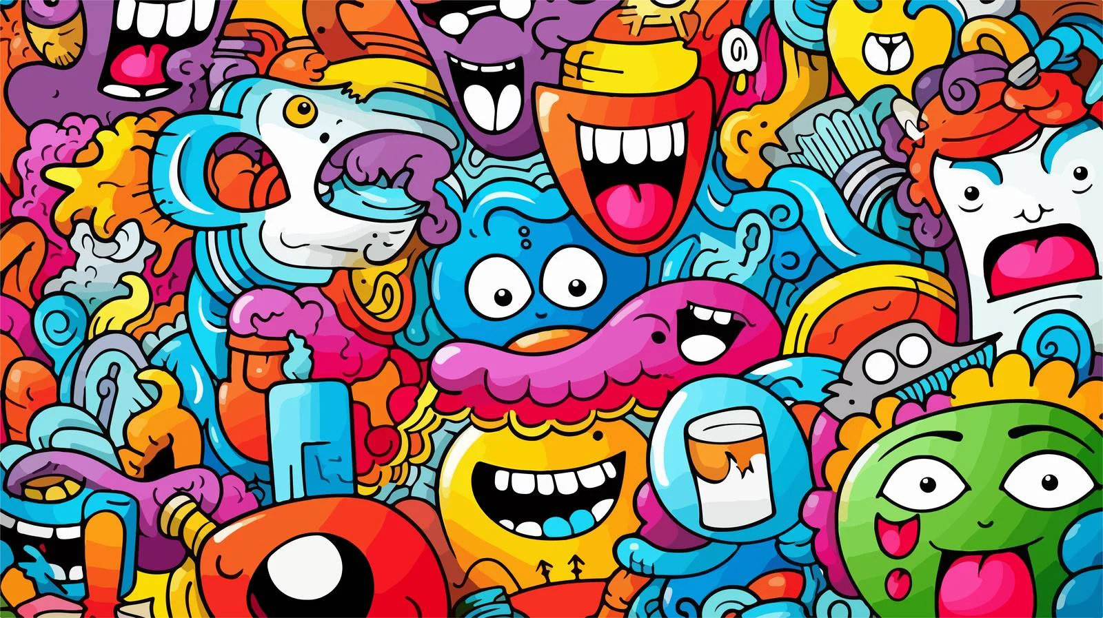 Coloring Cartoon Image with Crayon — free download from Dotvec