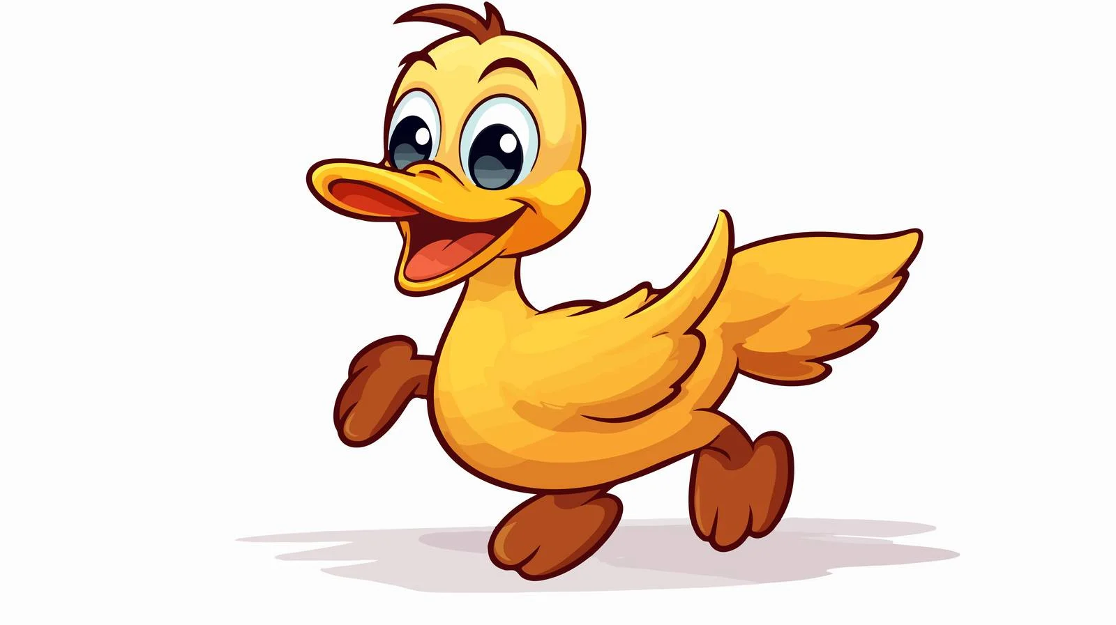 Animated Duck Vector Illustration — free download from Dotvec