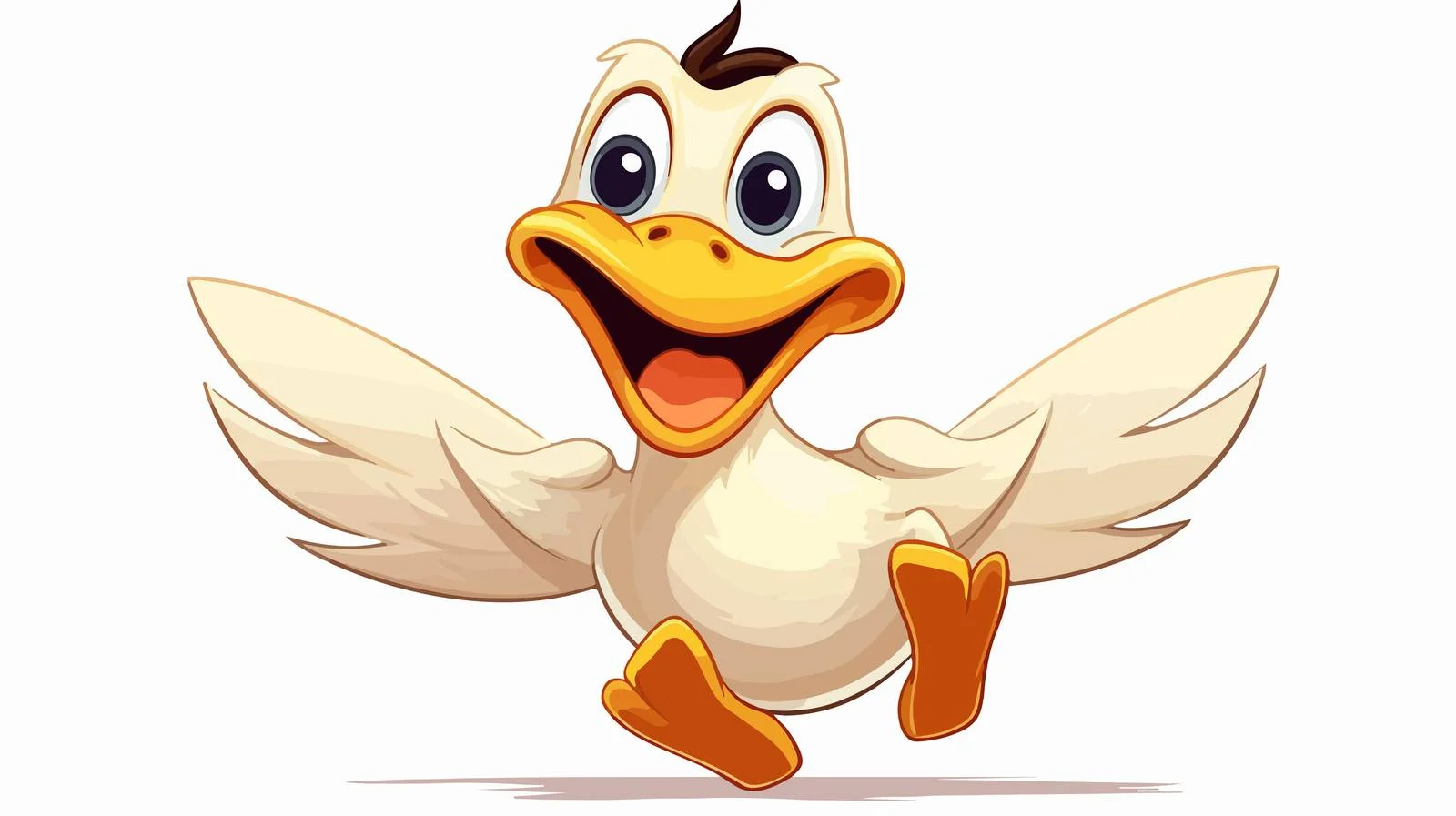 Whimsical Duck Illustration — free download from Dotvec
