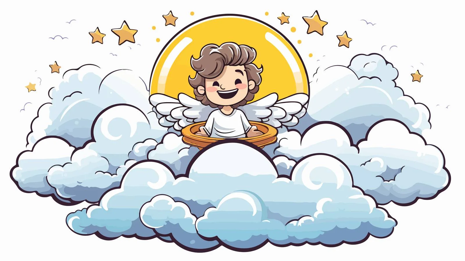 Supreme Deity on Cloud — free download from Dotvec