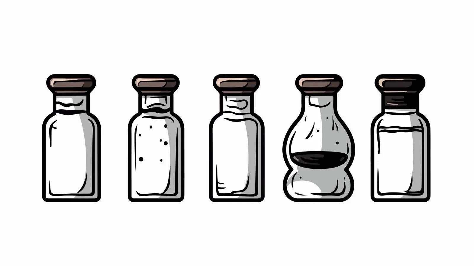 Cartoon Ink Bottle Vector Illustration — free download from Dotvec