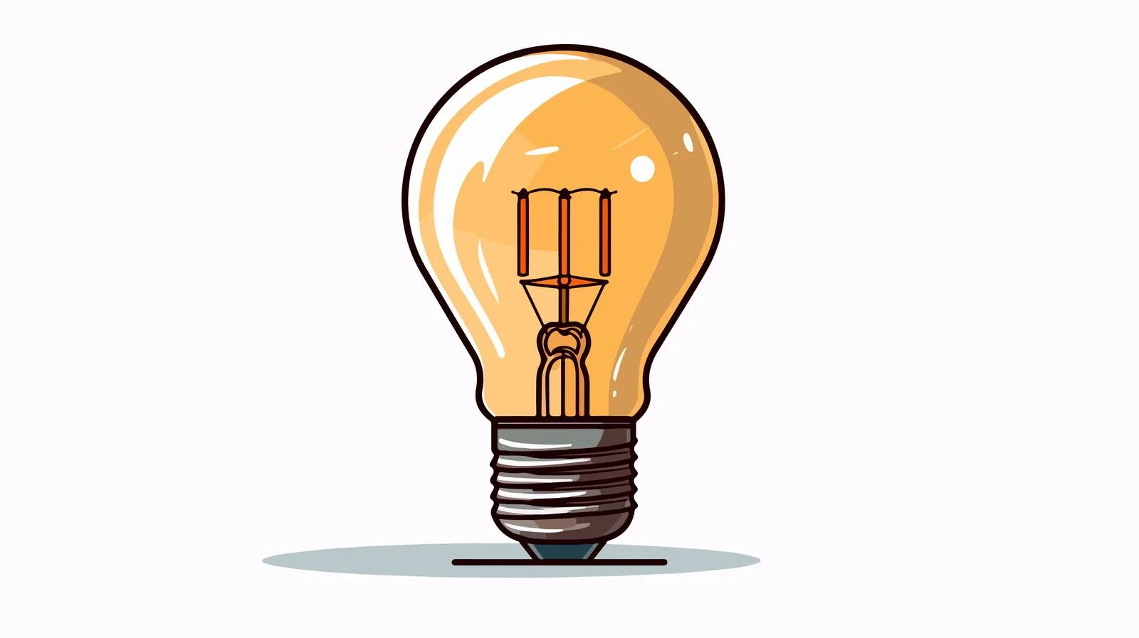 Creative Light Bulb Doodle Vector — free download from Dotvec