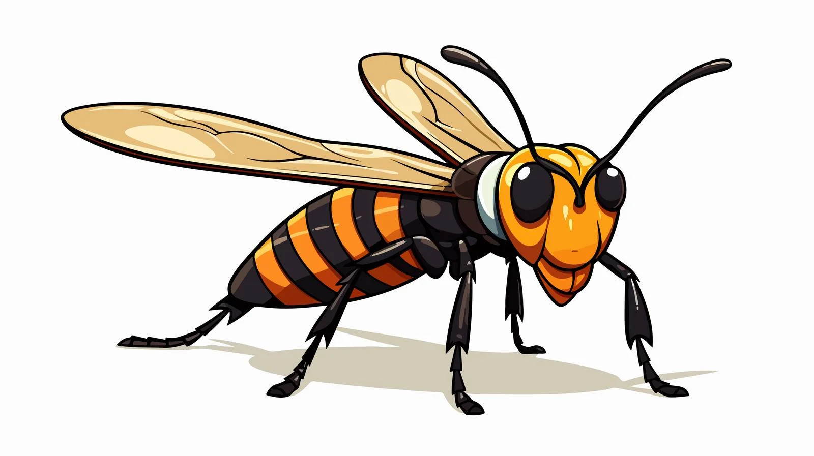 Whimsical Lightning Bug Stock Illustration — free download from Dotvec