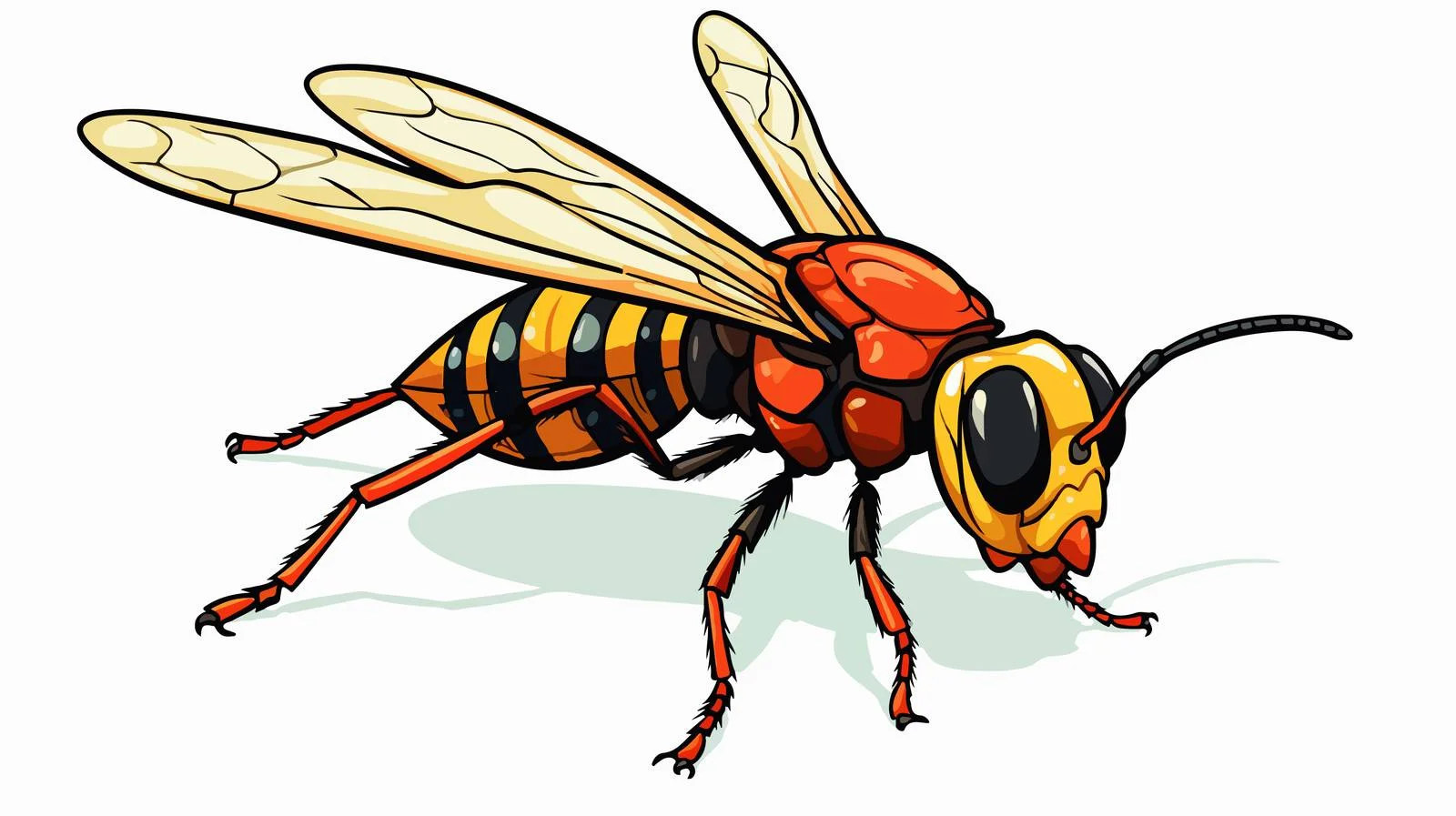 Whimsical Lightning Bug Illustration — free download from Dotvec