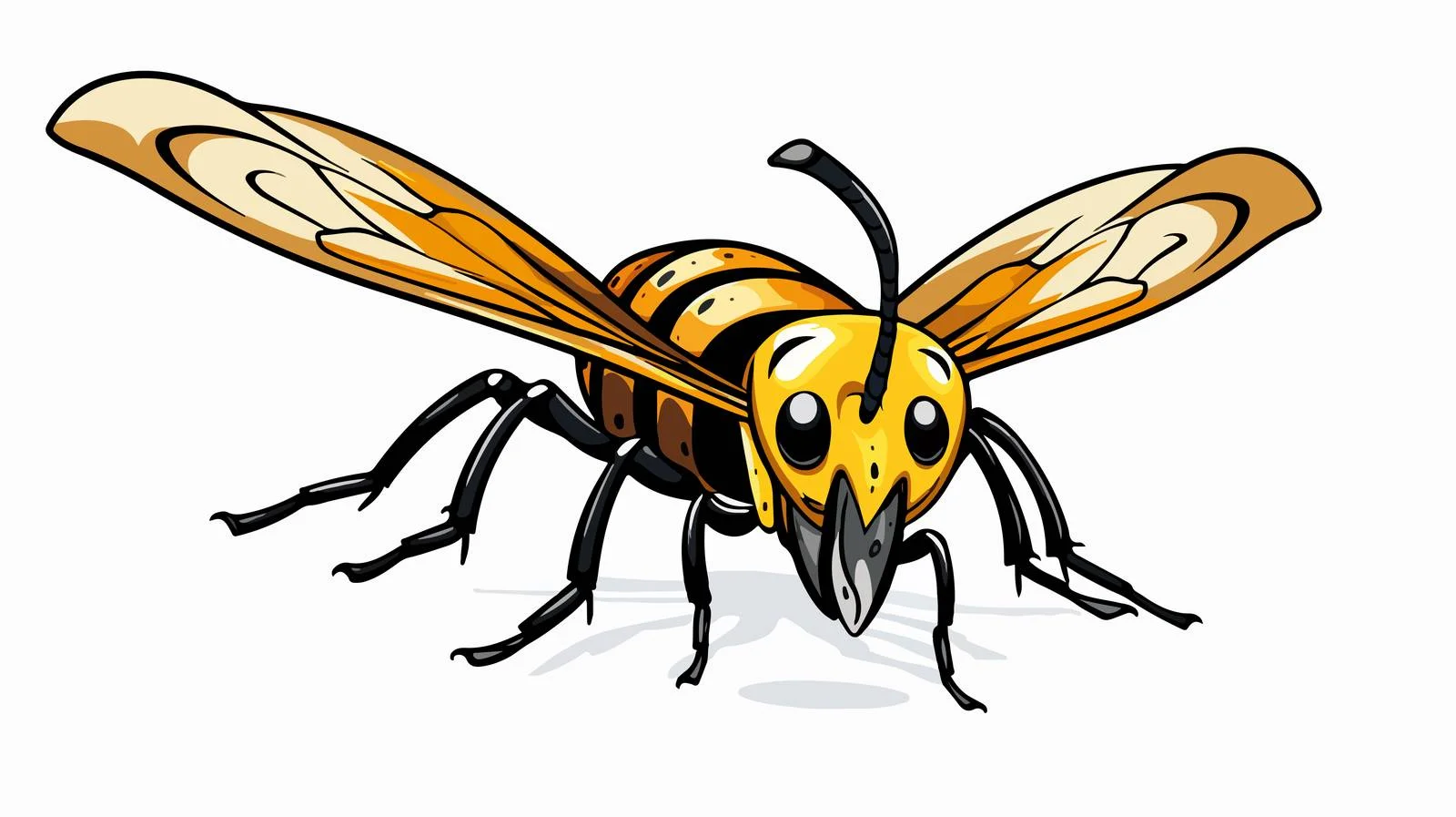 Whimsical Lightning Bug Illustration — free download from Dotvec