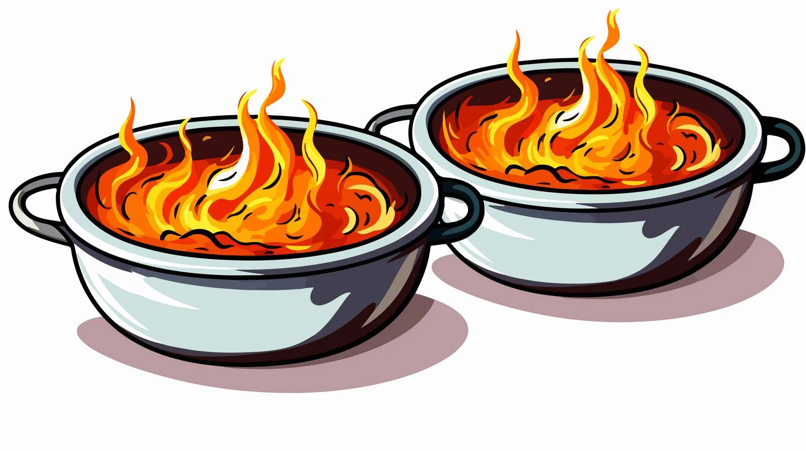 Cartoon Hot Soup Vector Illustration — free download from Dotvec