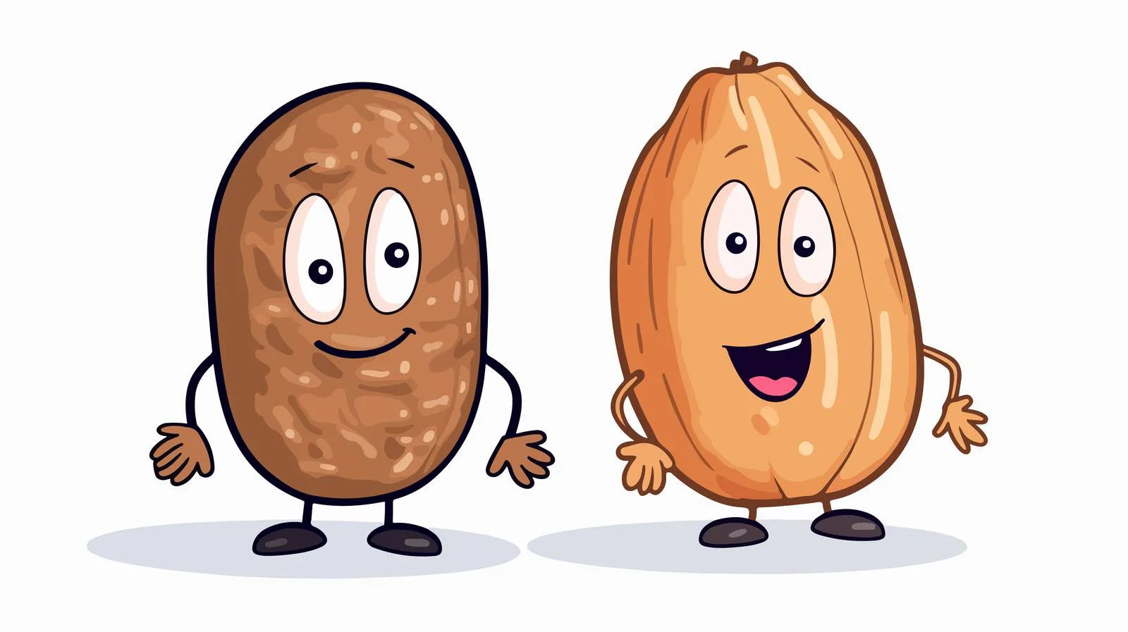 Illustration of Peanut and Shell — free download from Dotvec