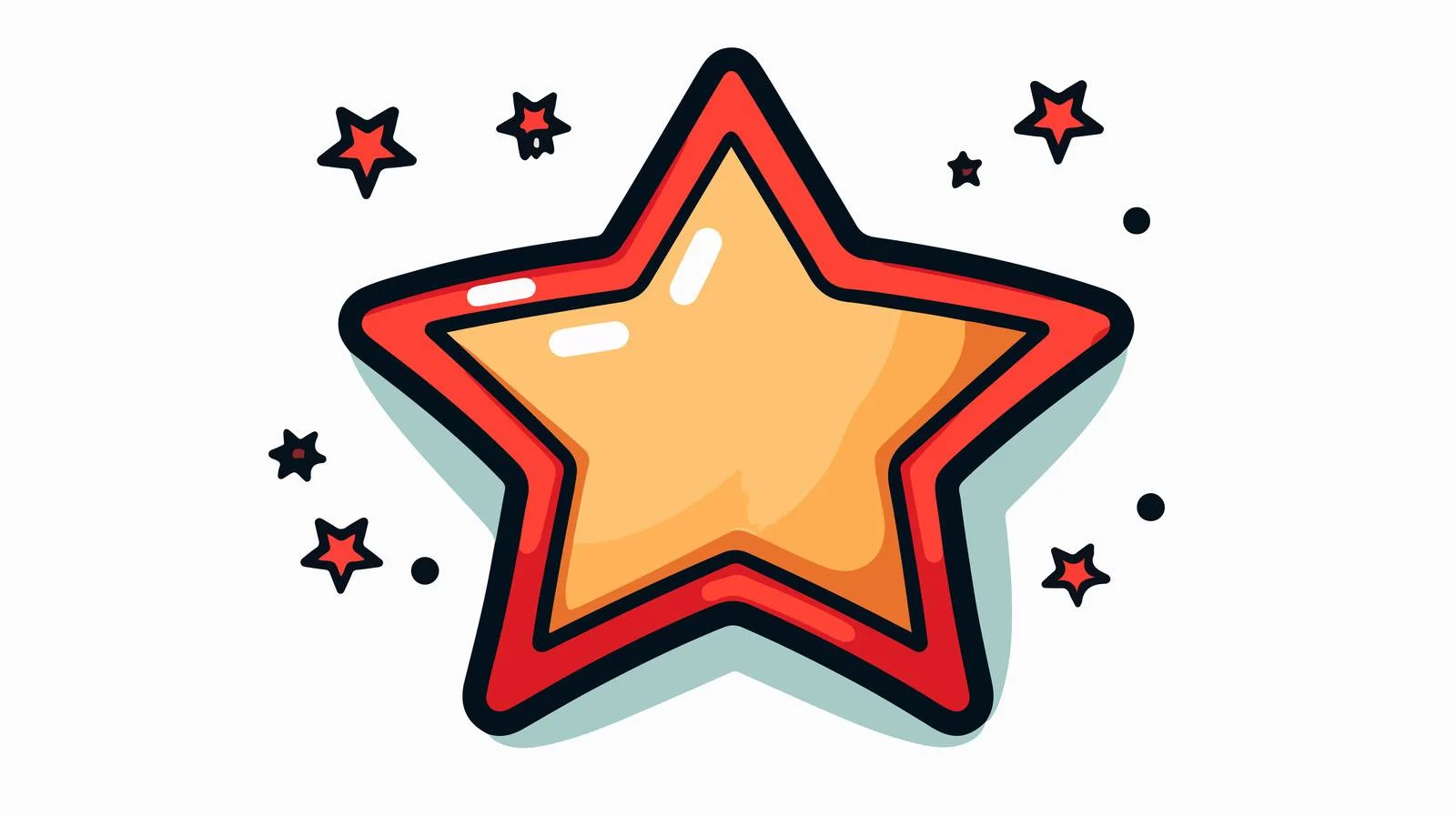 Creative Cartoon Plus Symbol Illustration — free download from Dotvec