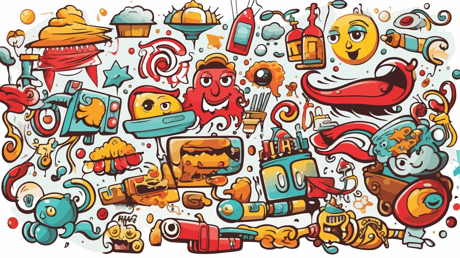 Cartoon Price Label Vector Illustration — free download from Dotvec