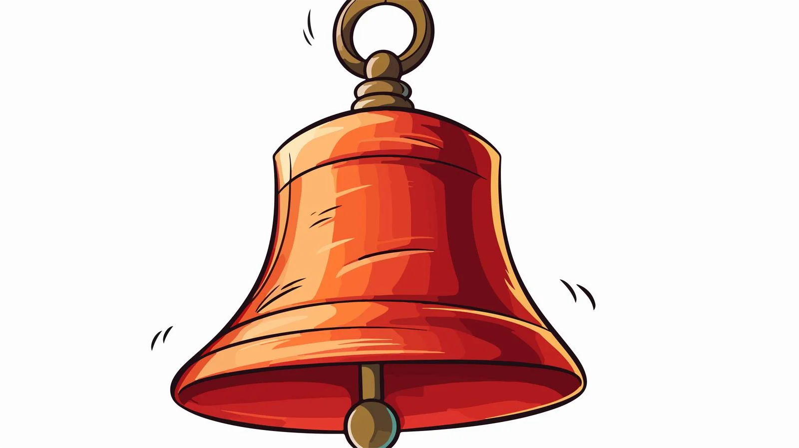 Whimsical Bell Cartoon Illustration — free download from Dotvec