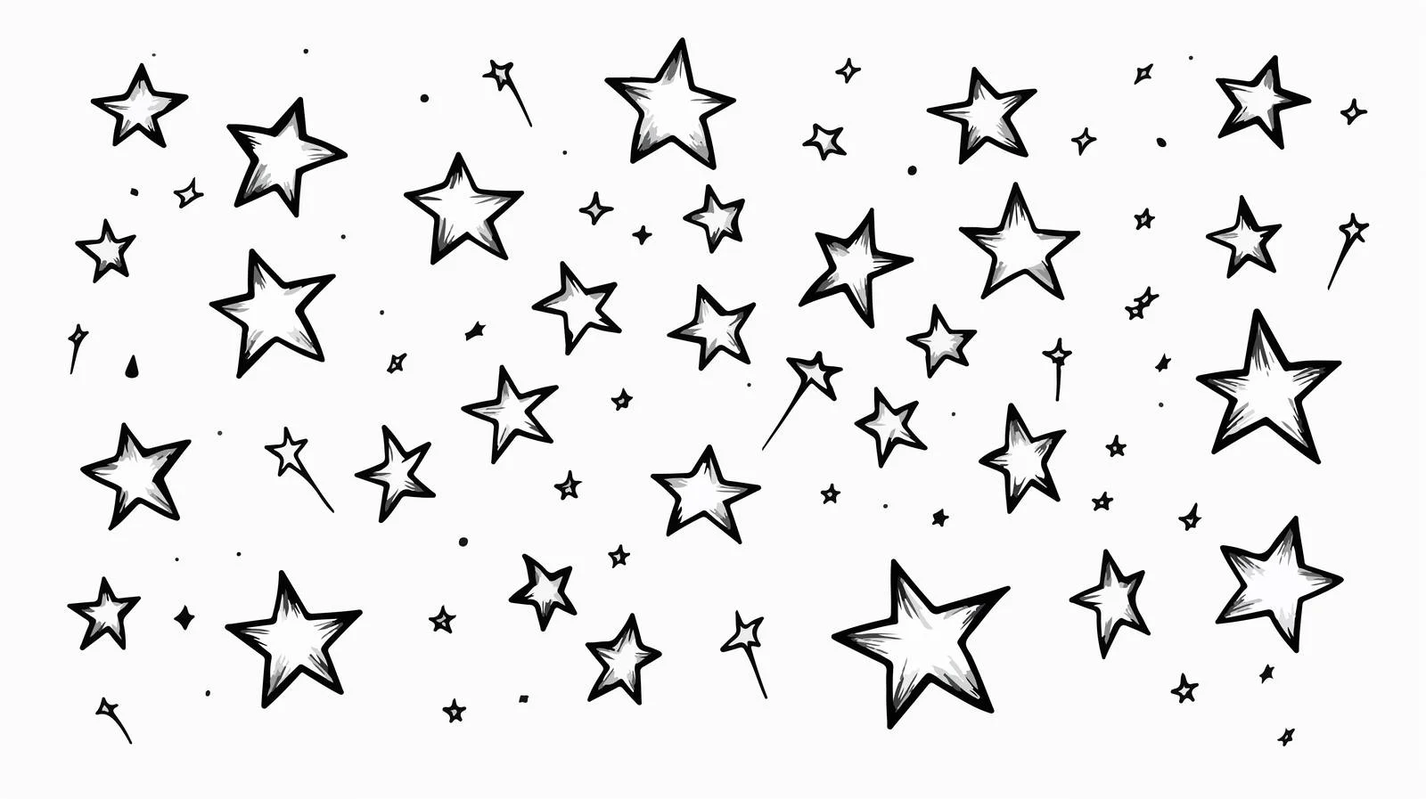 Cartoon Shooting Stars Illustration in Car — free download from Dotvec