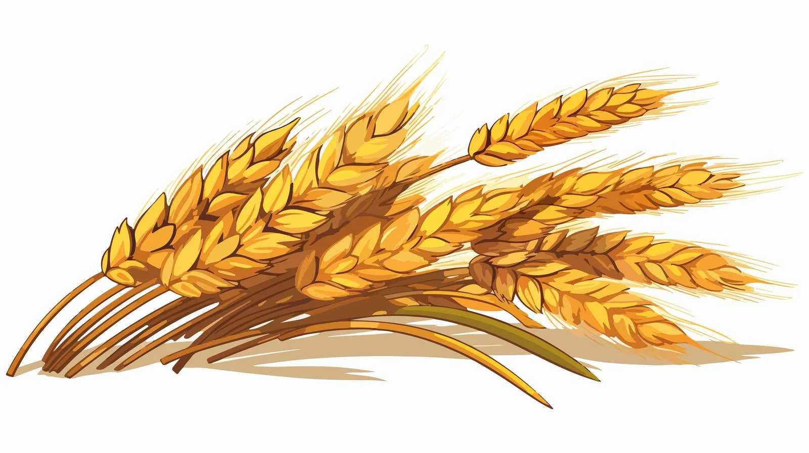 Whimsical Wheat Field Cartoon Illustration — free download from Dotvec