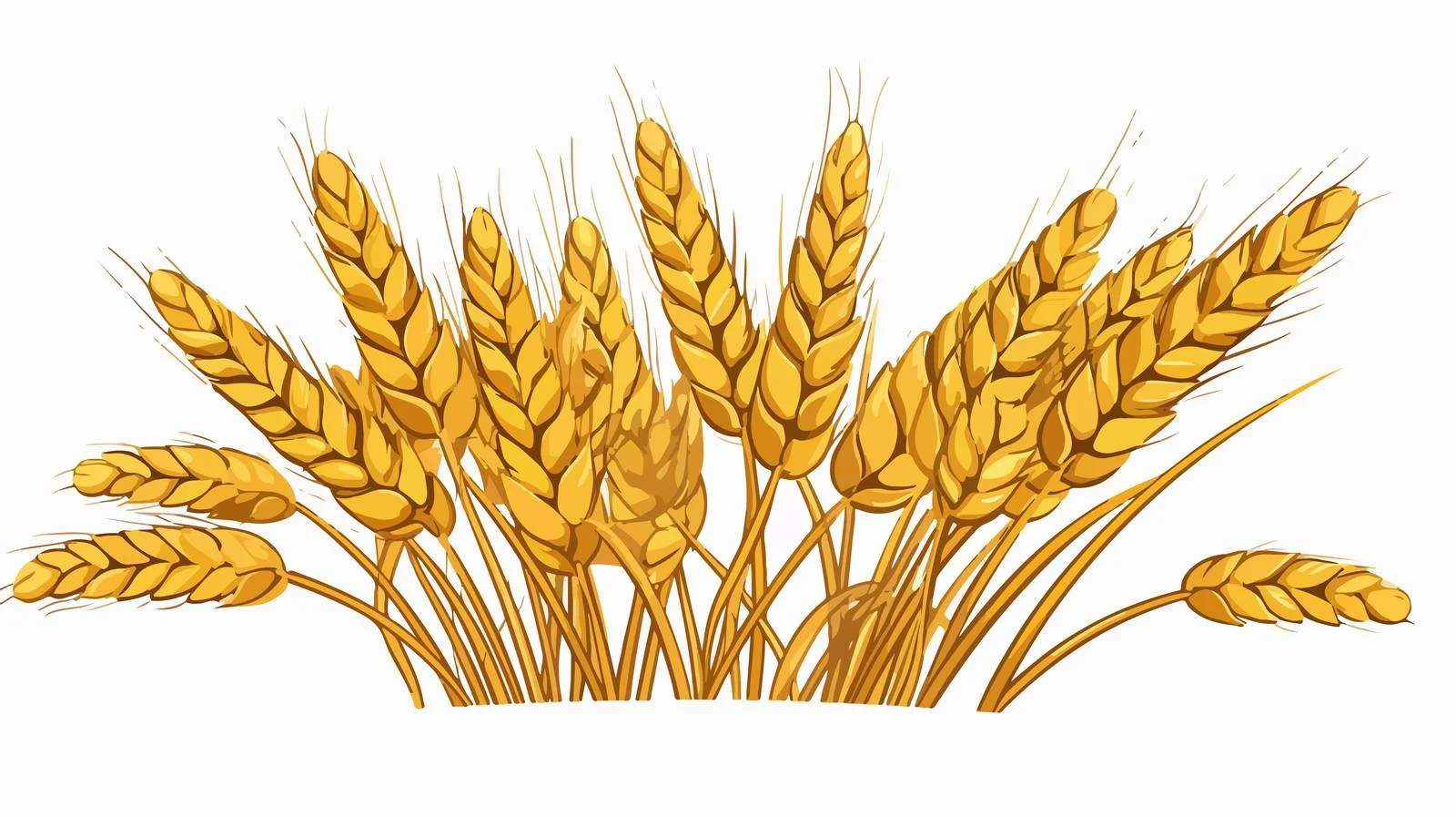 Whimsical Wheat Illustration — free download from Dotvec
