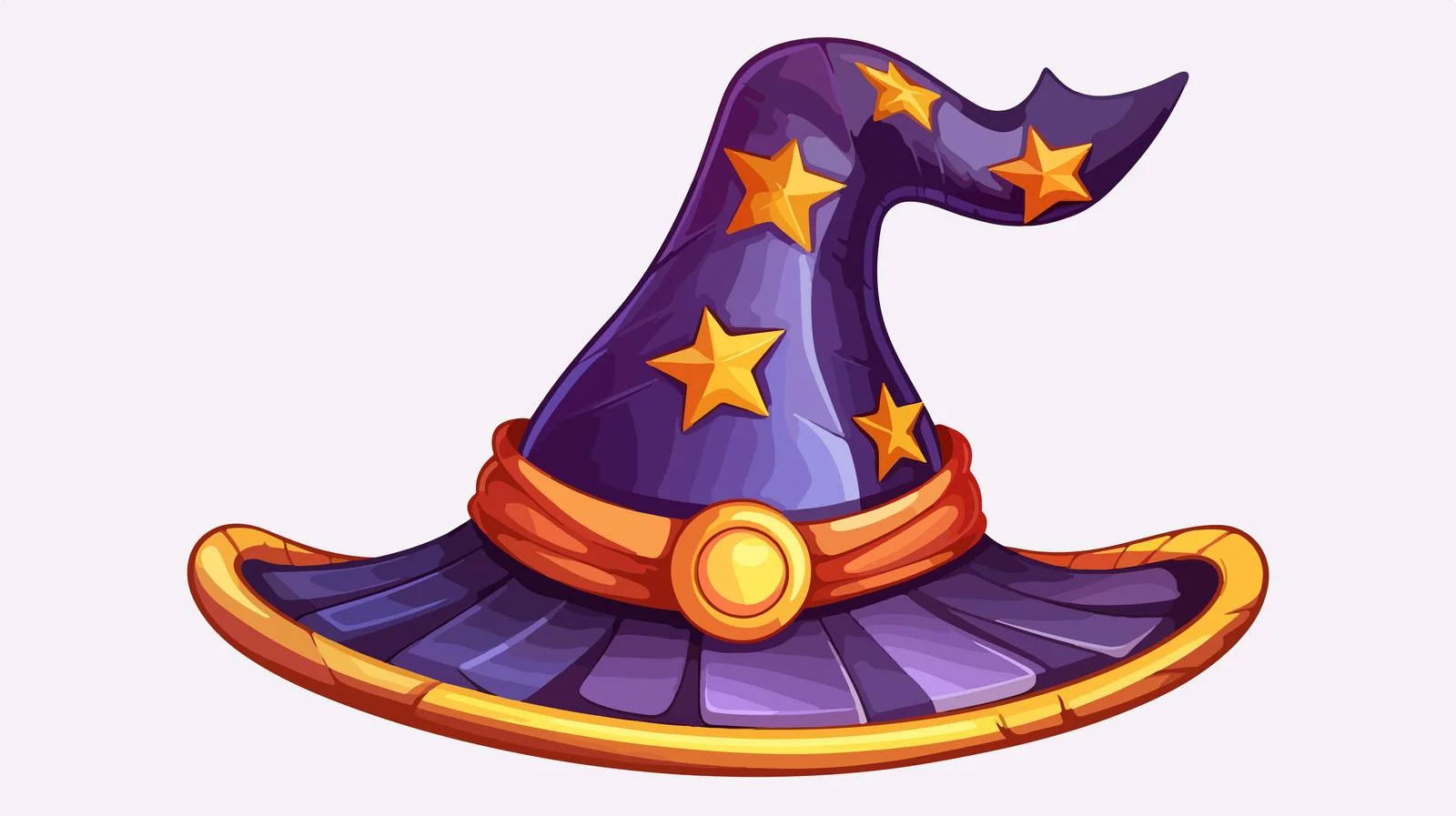 Wizard Hat Cartoon Illustration — free download from Dotvec