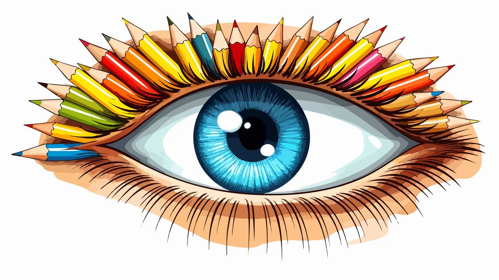 Vibrant Cartoon Drawing Stock Vector Illustration — free download from Dotvec