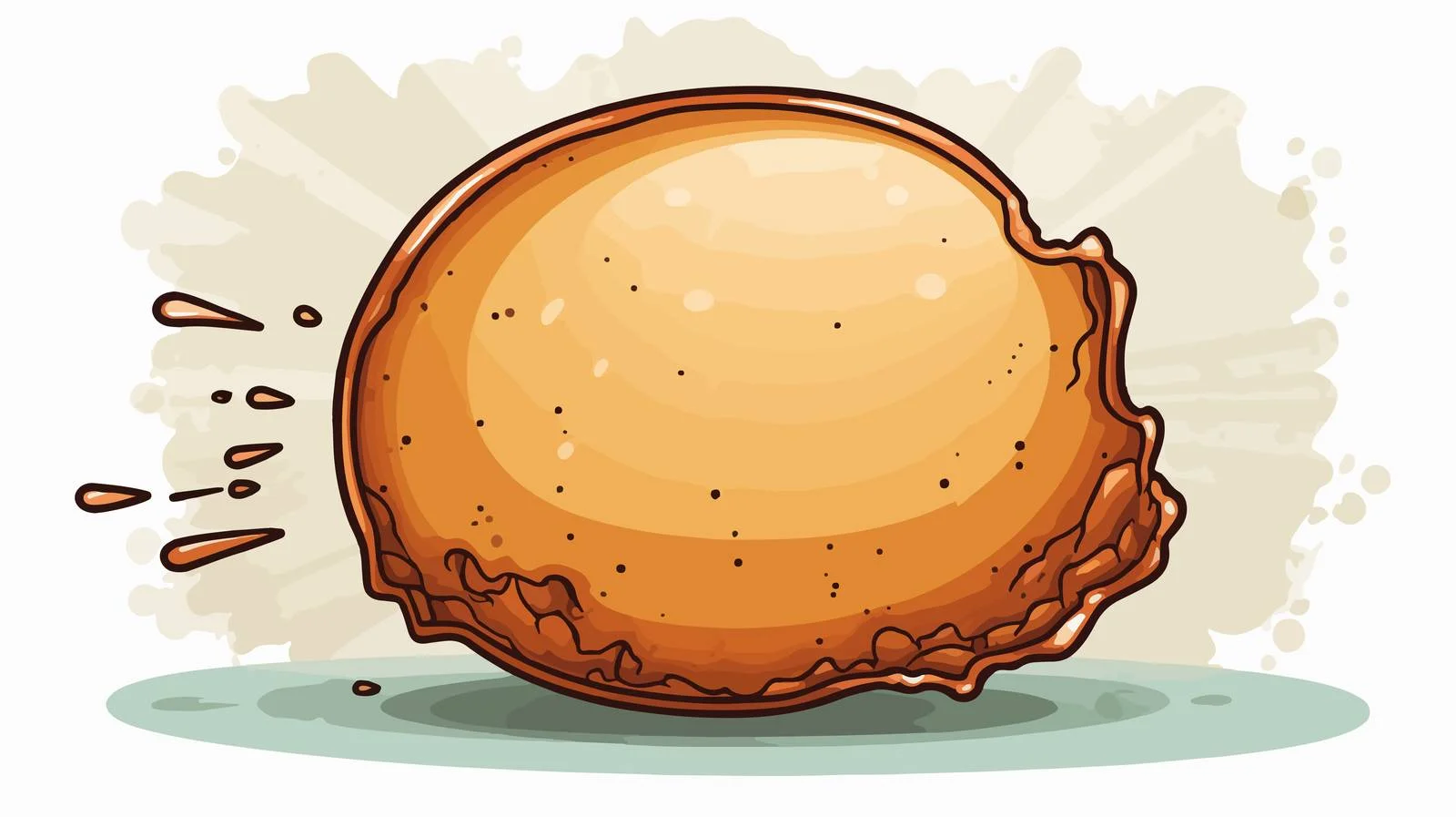 Animated Egg Speech Bubble Illustration — free download from Dotvec