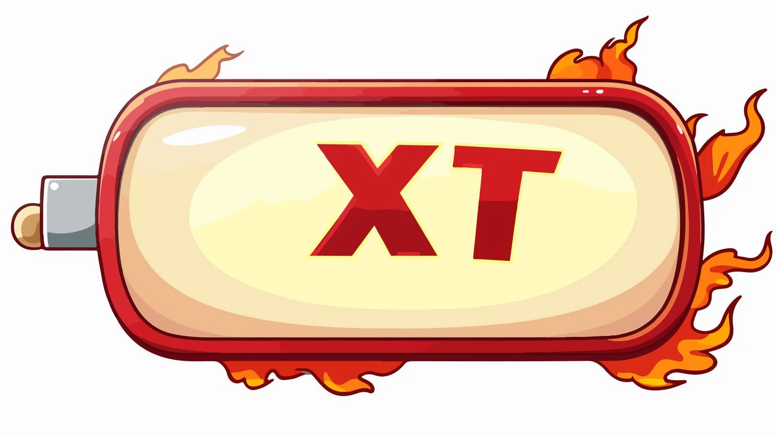 Exit Sign Cartoon Speech Bubble Vector — free download from Dotvec