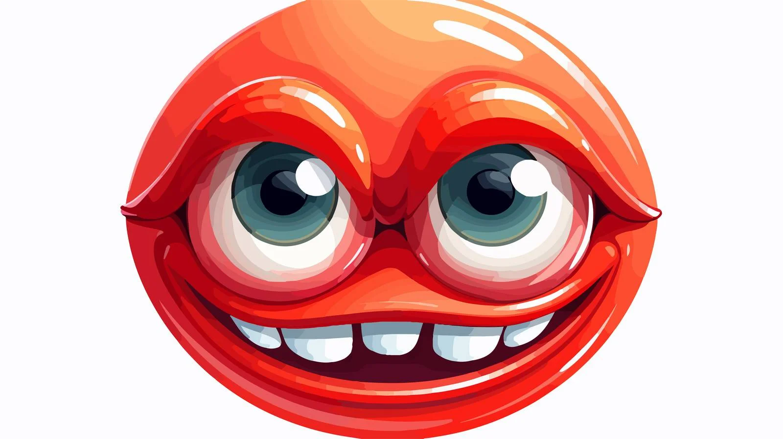 Playful Cartoon Eyeball Vector Graphic — free download from Dotvec