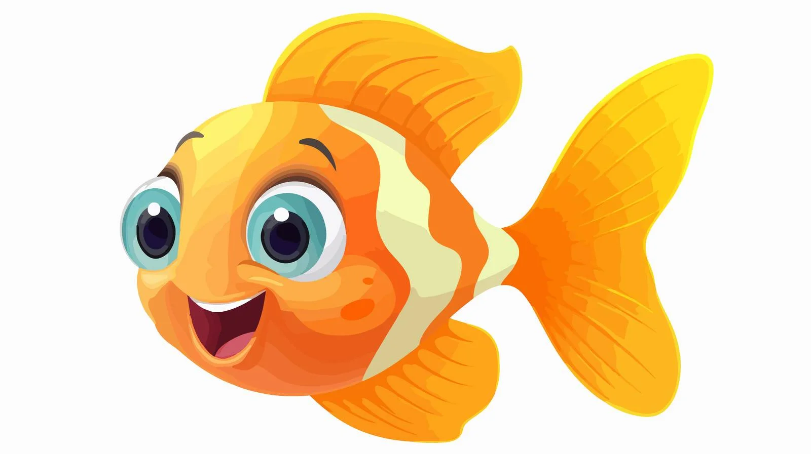 Cartoon Fish Vector Illustration — free download from Dotvec