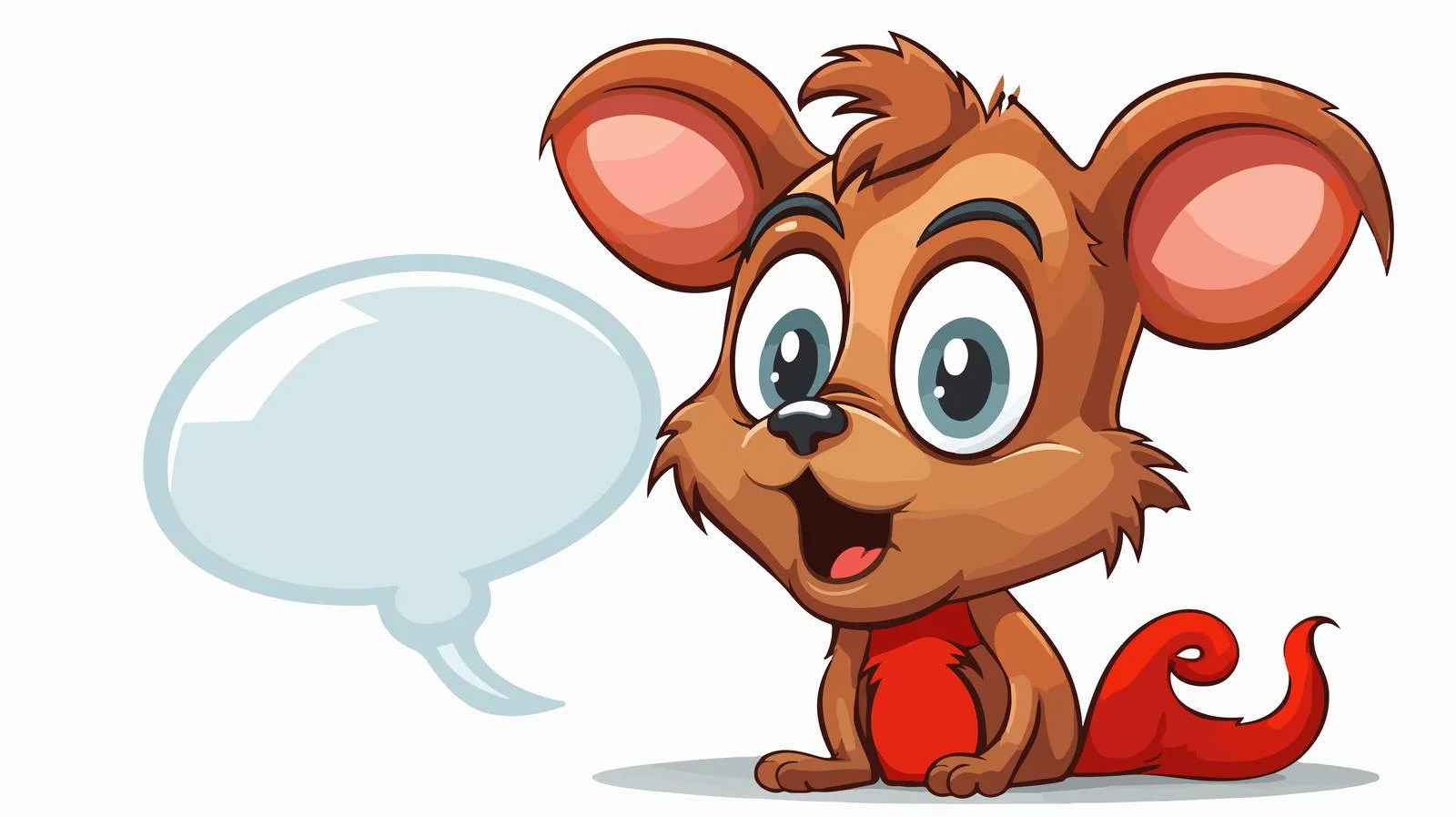 Cartoon Fish Thought Bubble Vector Illustration — free download from Dotvec