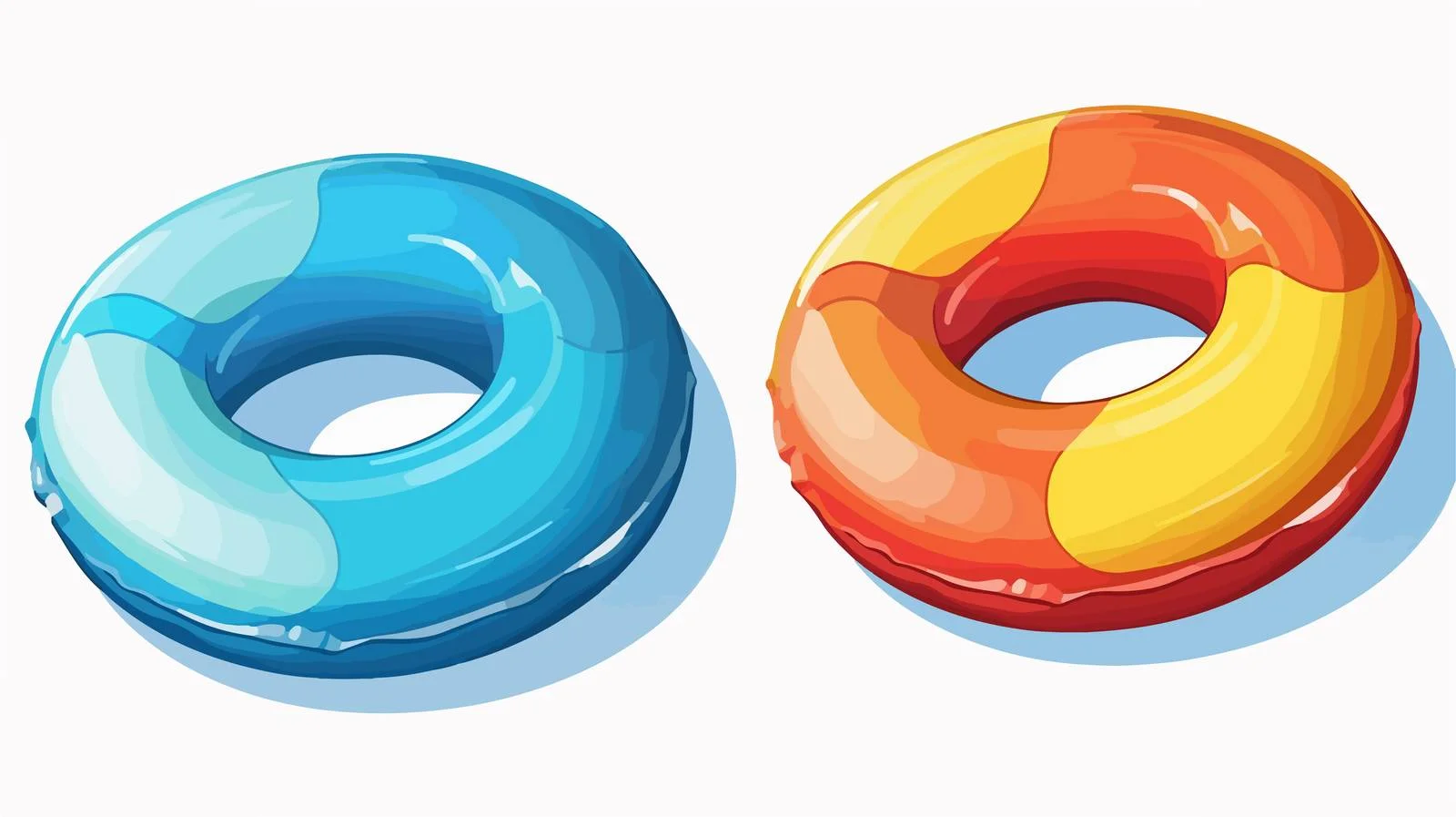 Cartoon Floatie Stock Vector Illustration — free download from Dotvec
