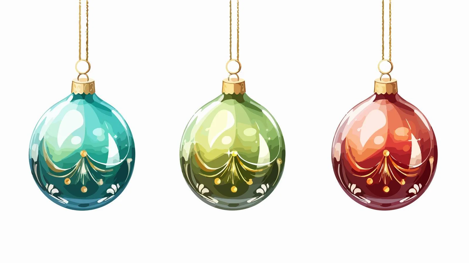 Funny Cartoon Christmas Bauble Vector Illustration — free download from Dotvec