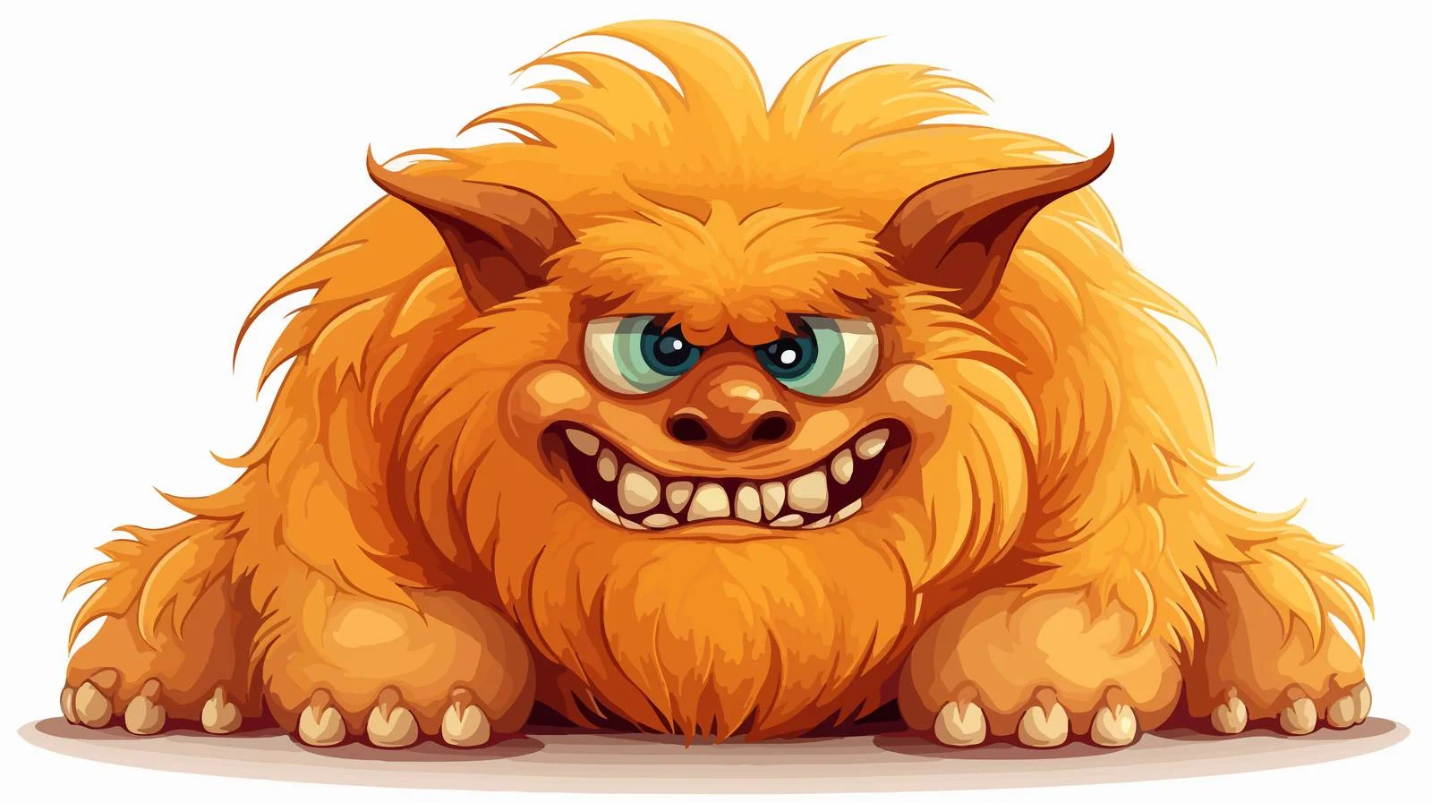 Cute Monster Stock Illustration — free download from Dotvec