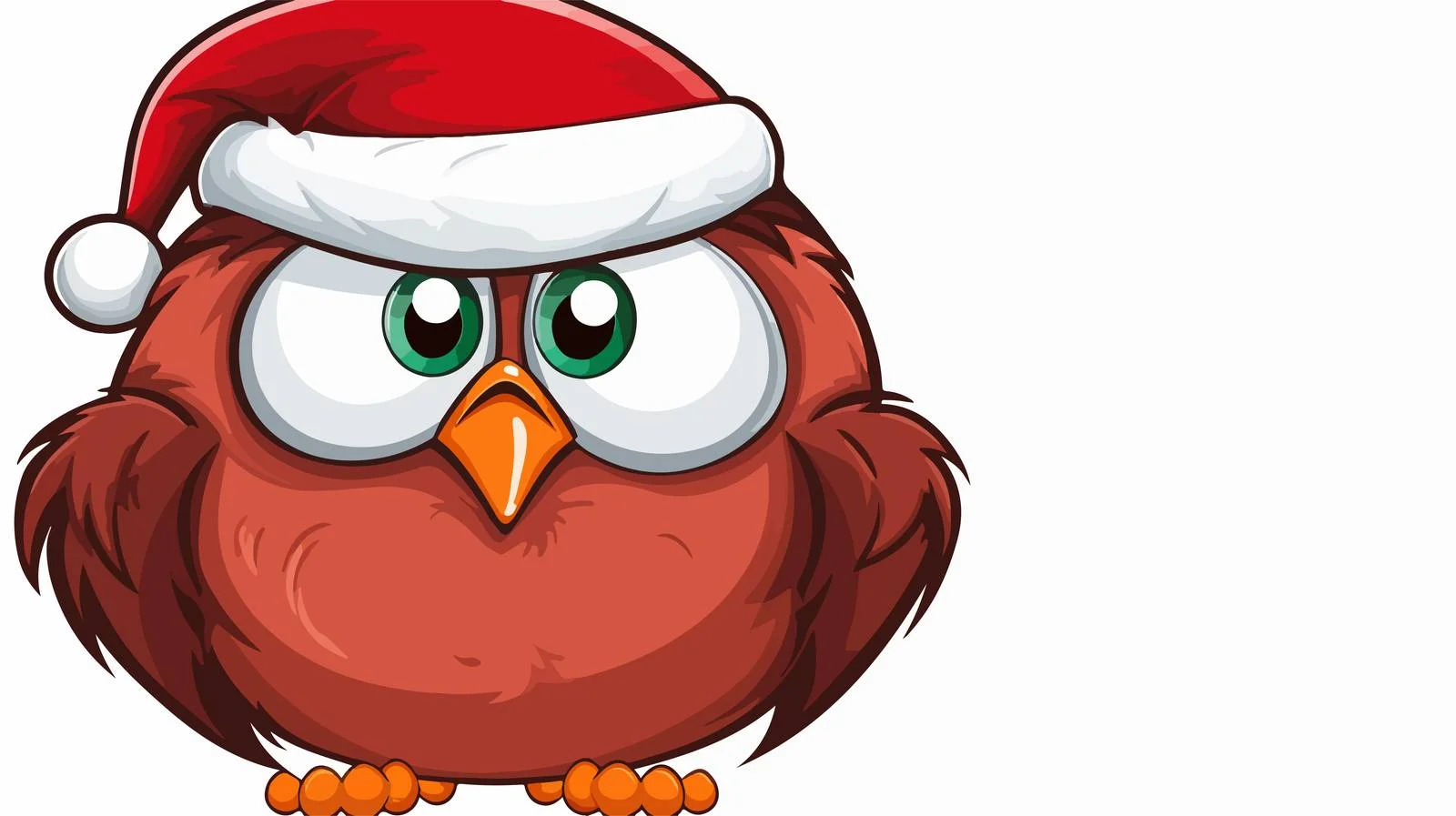 Grim Santa with Speech Bubble — free download from Dotvec