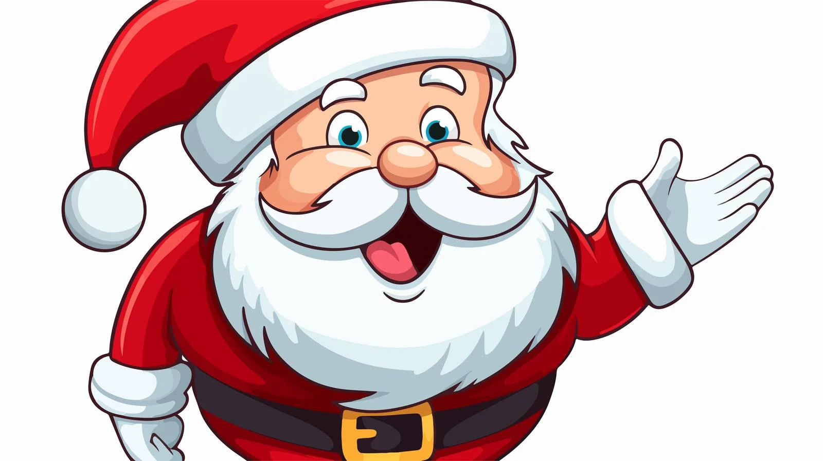 Grim Santa with Speech Bubble Vector — free download from Dotvec