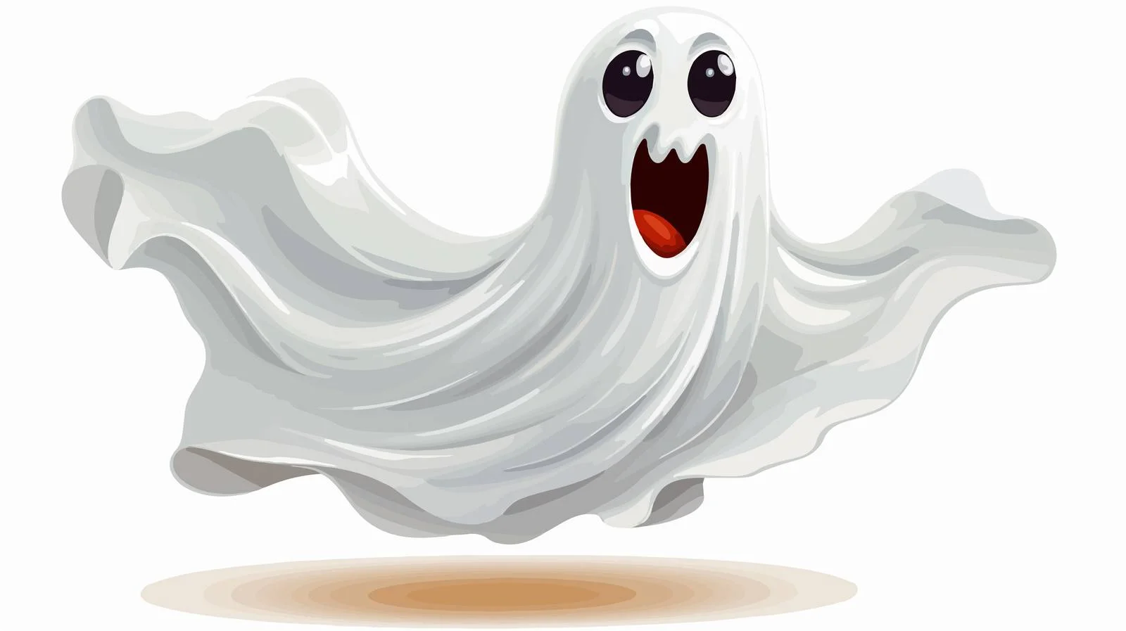 Gross Cartoon Ghost Illustration — free download from Dotvec