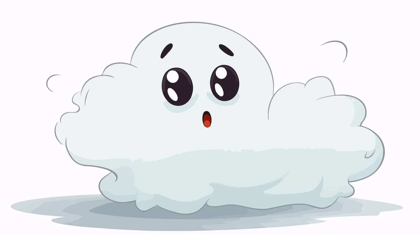 Spooky Thought Bubble Ghost Vector — free download from Dotvec