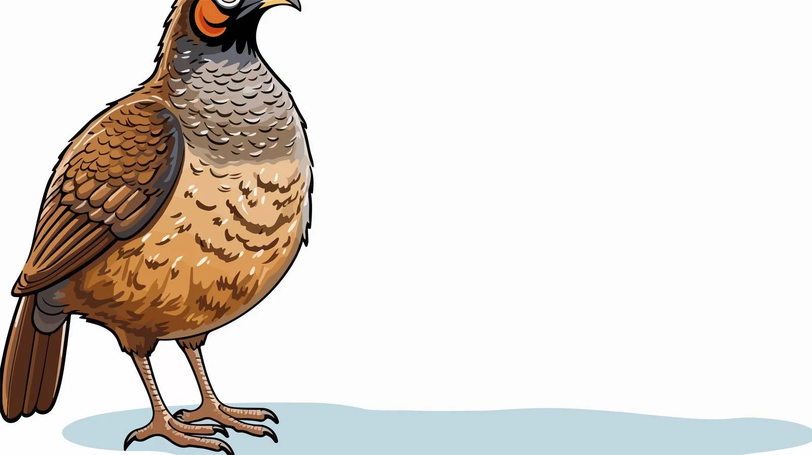 Animated Grouse with Speech Bubble Vector — free download from Dotvec