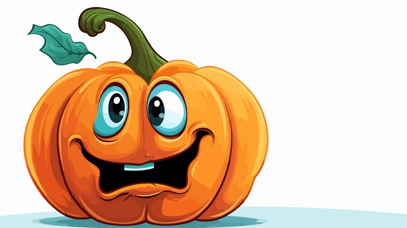 Halloween Pumpkin Thought Bubble Cartoon — free download from Dotvec