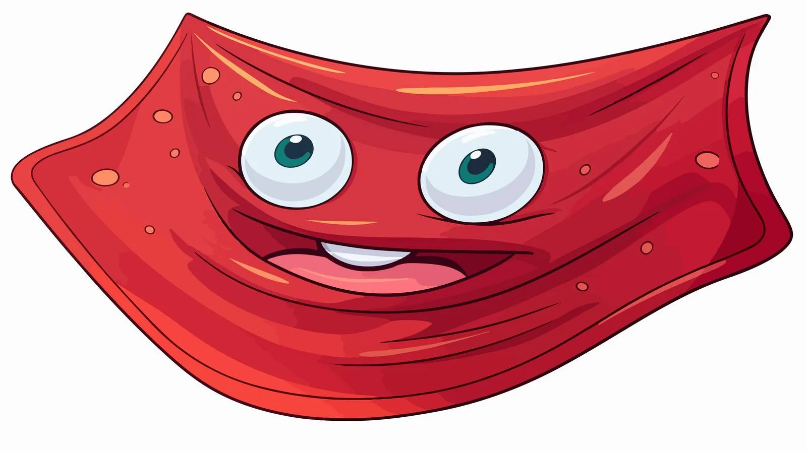 Cartoon Handkerchief Vector Illustration — free download from Dotvec