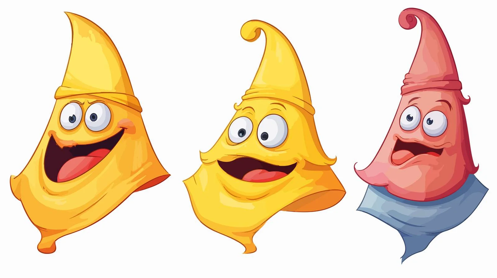 Cute Cartoon Handkerchief Vector Illustration — free download from Dotvec