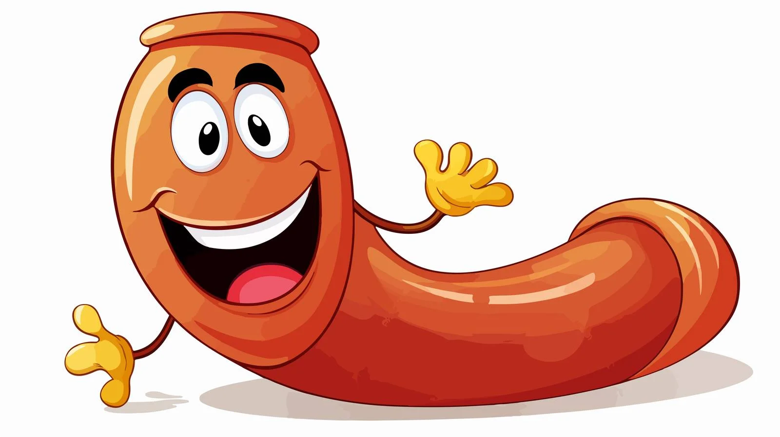 Cheerful Colon Vector Illustration — free download from Dotvec