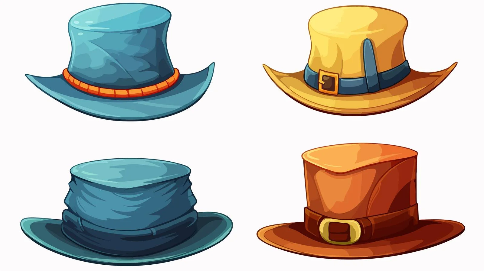 Cartoon Hat Illustration — free download from Dotvec