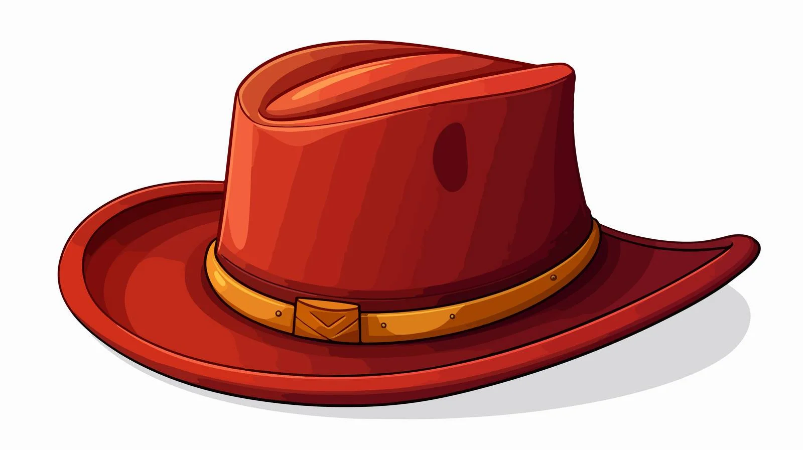 Cartoon Hat Vector Illustration — free download from Dotvec