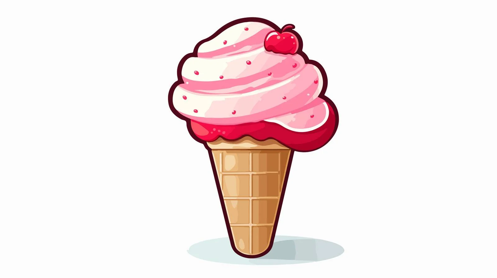 Whimsical Ice Cream Dialogue — free download from Dotvec