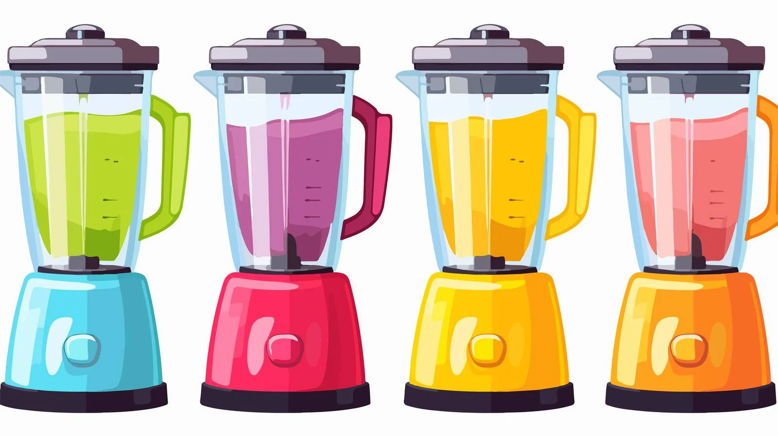 Juice Blender Cartoon Vector Illustration — free download from Dotvec
